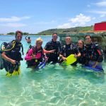IC-verpleegkundige in vrije tijd duiken op Curaçao 